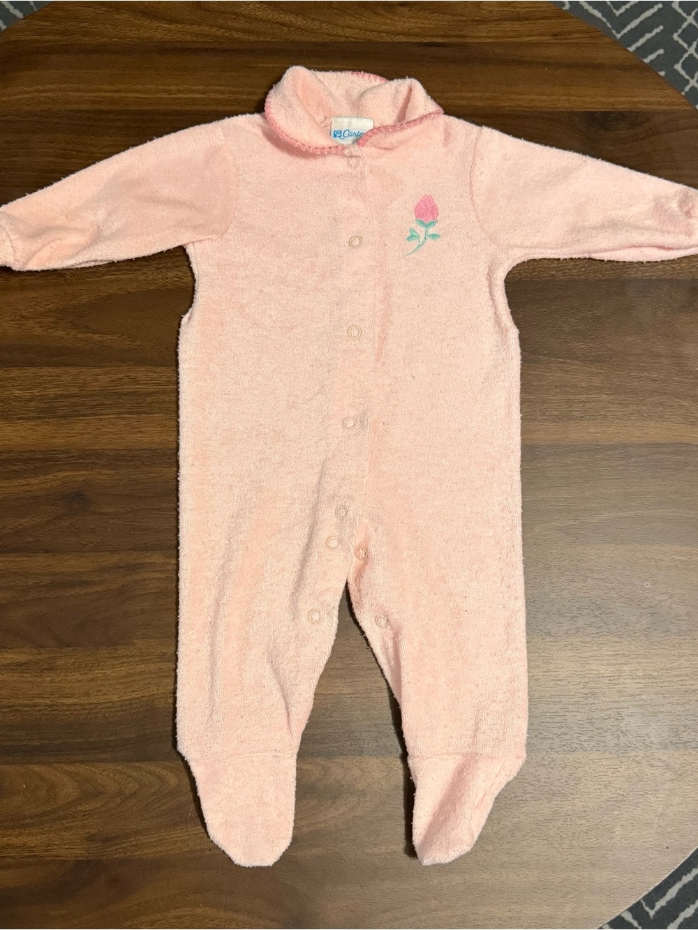 Baby girl vintage Carter’s sleeper